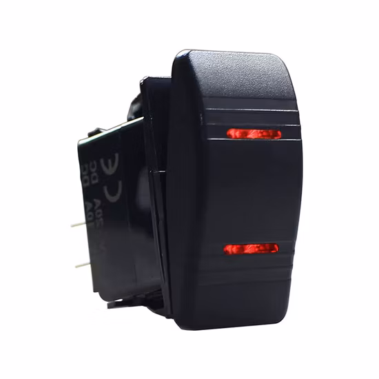 7 Pin Dpdt Marine Boat Waterproof Rocker Switch