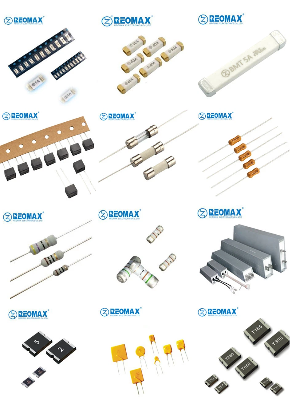 Micro Fuse 500mA Square Time-Lag Radial Box (Manufacturer Reomax Design) Ule340427 Mts0500A